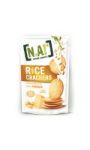 Biscuits apéritif crackers de riz saveur fromage sans gluten N.A!