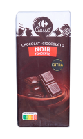 Chocolat noir CARREFOUR
