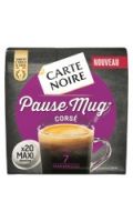 Café dosettes Pause Mug corsé Carte Noire