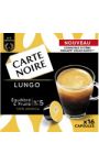 Café capsules Lungo CARTE NOIRE