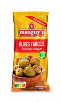 Olives vertes  farcies aux poivrons Menguy's