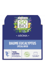 Baume respiratoire eucalyptus, aux 7 huiles essentielles biologiques SO'BiO étic