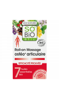 Roll-on massage ostéo+ articulaire, aux 7 huiles essentielles biologiques SO'BiO étic