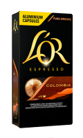 Café capsules Colombia L'OR