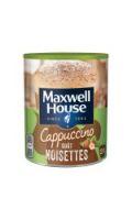 Café soluble Cappuccino noisette MAXWELL HOUSE