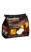 Dosettes café d\'Ethiopie Carrefour