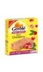 Barres diététiques cranberry Gerblé