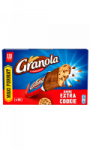 Barre chocolatée extra cookie maxi format Granola