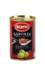 Olives vertes farcies jambon Serrano SERPIS