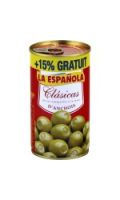 Olives vertes à la farce d'anchois
