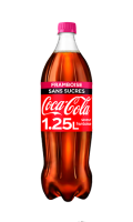 Soda zero sucres framboise Coca-Cola