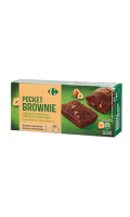 Brownie chocolat noisettes Carrefour