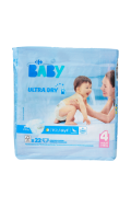 Couches Ultra Dry Taille 4 Carrefour Baby