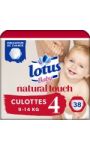 Couches culottes taille 4 : 9-14 Kg LOTUS BABY