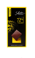 Chocolat Noir 72% Cacao Carrefour Sélection