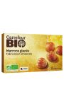 Marrons Bio Glacés Carrefour Bio