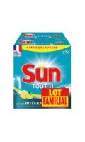 Tablettes Lave Vaisselle Tout En 1 Citron  Sun