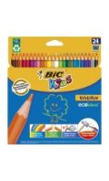 Crayons de couleur  kids evolution  x 24 BIC