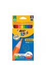 Crayons de couleur ecolution bic kids evolution x12  BIC