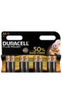 Piles Alcalines type AA DURACELL