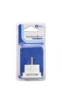 Adaptateur France male 16a + t / Angleterre femelle GEFOM