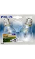 Ampoules éco EcoClassic 70W B22 PHILIPS