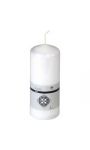 Bougie cylindrique blanche CARREFOUR HOME