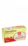 Beurre doux, origine Bretagne Carrefour
