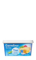 Margarine à tartiner doux à 38% mg Carrefour