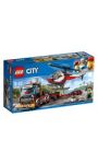 Jouet city le transporteur d'hélicoptère 60183 LEGO