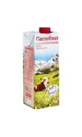Lait de montagne entier Carrefour
