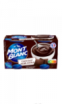 Crème dessert chocolat extra noir Mont Blanc