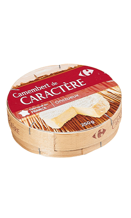 Camembert de caract re 250g Contenu