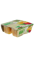 Compotes bio à la pomme Carrefour Bio