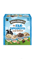 Glace The Fan Favourites cool-lection Ben & Jerry's