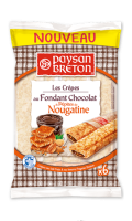 Crêpes fourrées au fondant chocolat et pépites de nougatine Paysan Breton