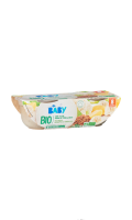 Plat bébé bio dès 8 mois chou-fleur pomme de terre bœuf Carrefour Baby