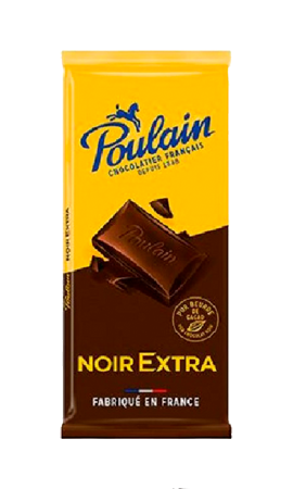 Poulain Noir Doux - Tablettes Chocolat