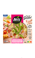Pizza Del Gusto - Jambon supérieur sans nitrite ajouté Mix