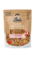 Céréales Vitalité Pommes Framboises Quaker Oats Super Goodness