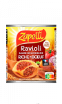 Ravioli sauce Bolognaise riche en boeuf au blé complet Zapetti