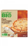 Pizza 4 fromages Carrefour Bio