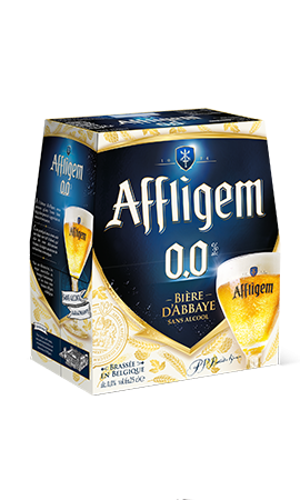 Bière blonde d'Abbaye sans alcool AFFLIGEM