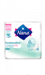 Serviettes hygièniques Ultra Pure Sensitive normal plus Nana