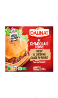 Burger Le Charolais Cheddar et sauce au poivre DAUNAT