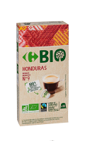 Capsules de café bio Honduras intensité 9 Carrefour Bio