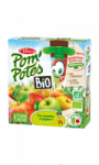 Compotes bio pomme nature sans sucres ajoutés Pom'potes Compotes bio pomme nature sans sucres ajoutés Pom'potes