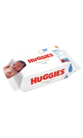 Huggies Lingettes Bébé pure extra care 
