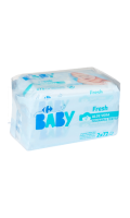 Lingettes bébé Fresh aloé vera Carrefour Baby