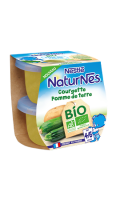 Repas bébé courgette pomme de terre bio NaturNes Nestlé